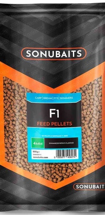 Pelete Sonubaits F1 Feed Pellets 900gr