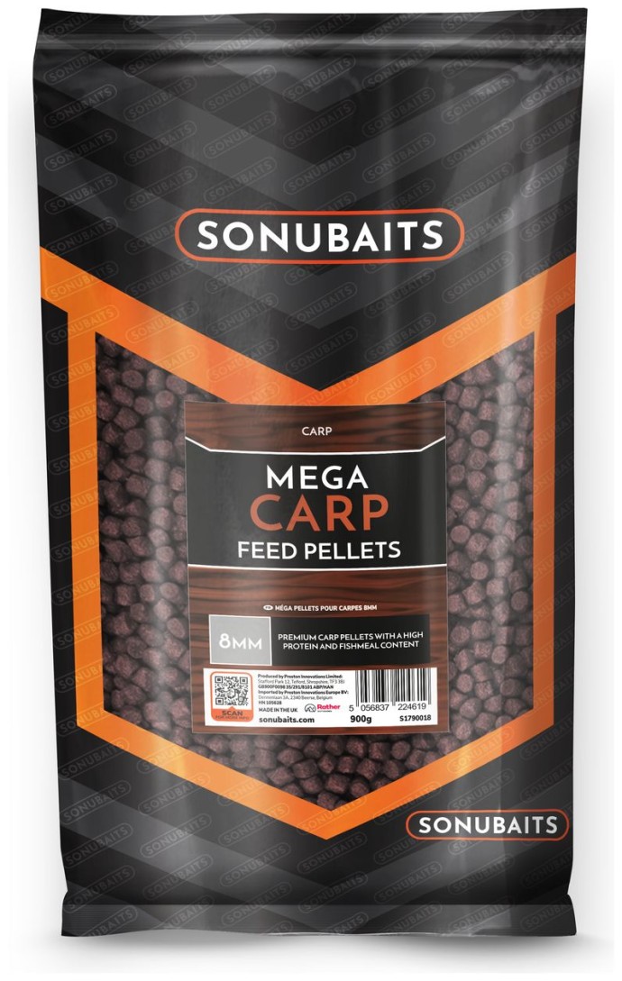 Pelete Sonubaits Mega Carp Pellets 900gr