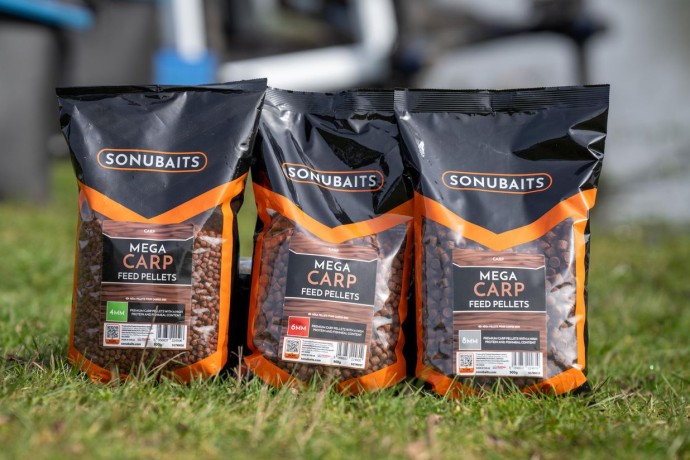 Pelete Sonubaits Mega Carp Pellets 900gr