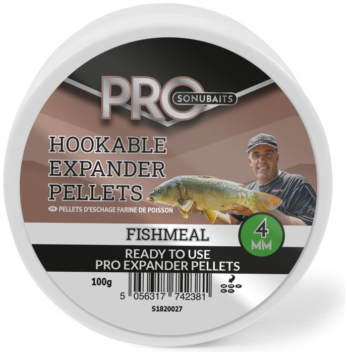 Pelete Sonubaits Pro Hookable Expander Pellets 4mm 100gr