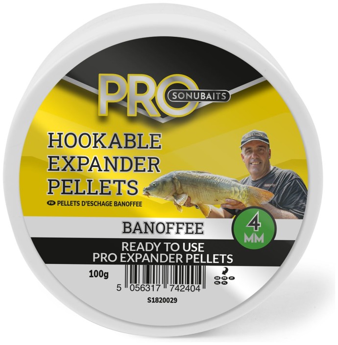 Pelete Sonubaits Pro Hookable Expander Pellets 4mm 100gr