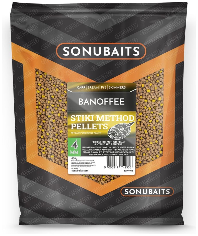 Pelete Sonubaits Stiki Method Pellets 650g 4mm