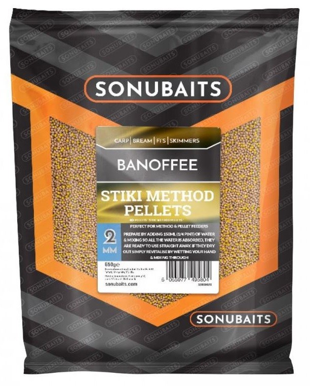 Pelete Sonubaits STIKI Method Pellets 650gr 2mm