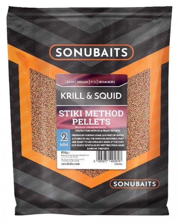 Pelete Sonubaits STIKI Method Pellets 650gr 2mm