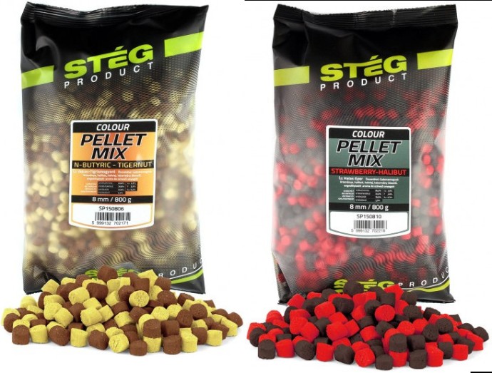 Pelete Stég Pellet Mix 8mm 800gr