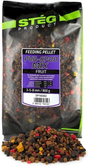 Pelete Stég PVA Spod MIX 800gr