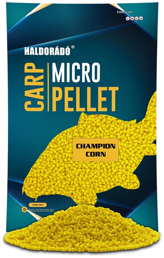 Peleti Haldorádó Carp Micro Pellet 2,5mm 600gr