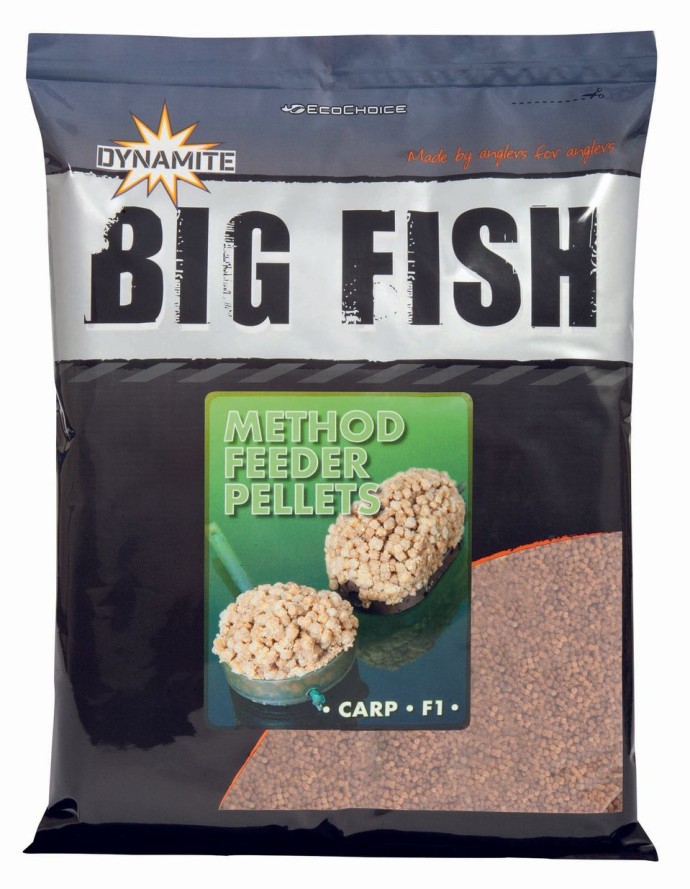 Pelety Dynamite Baits Big Fish Method Feeder Pellets 1,8kg 2mm