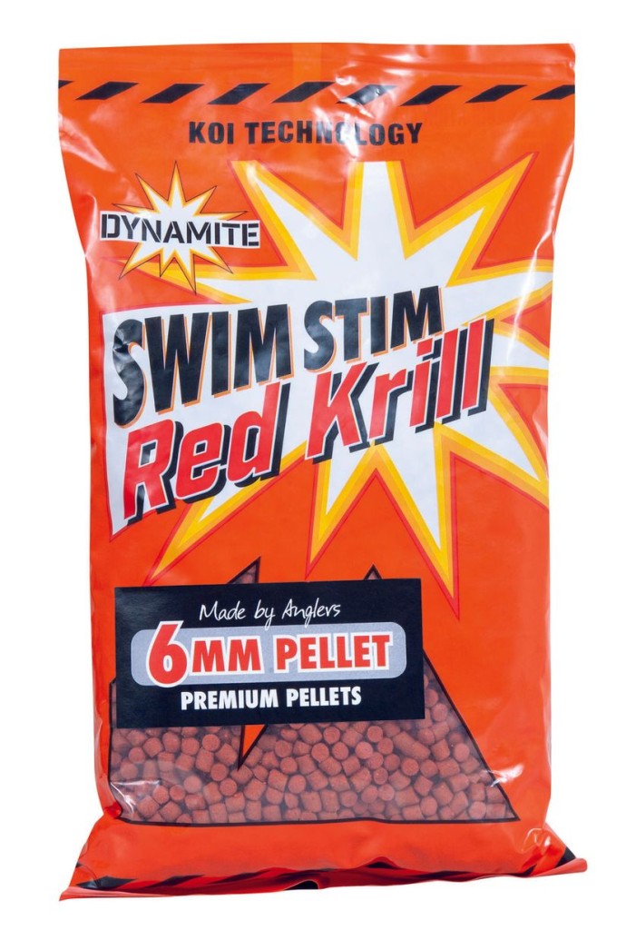 Pelety Dynamite Baits Swim Stim Red Krill 900g