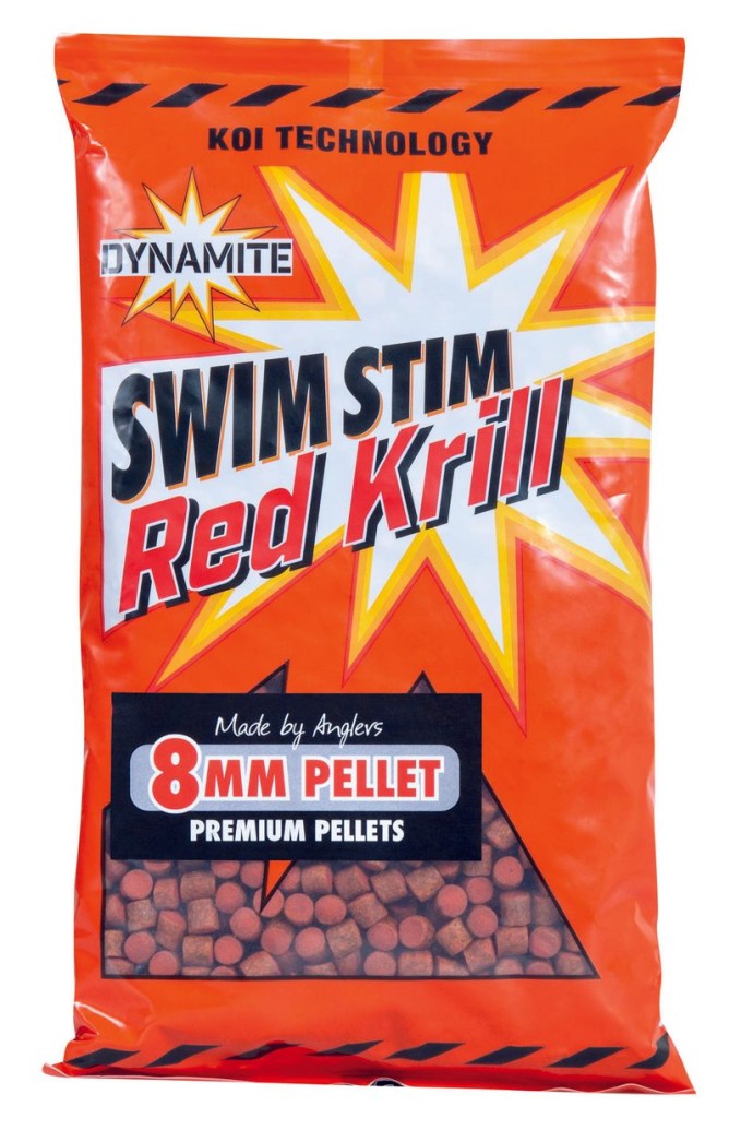 Pelety Dynamite Baits Swim Stim Red Krill 900g