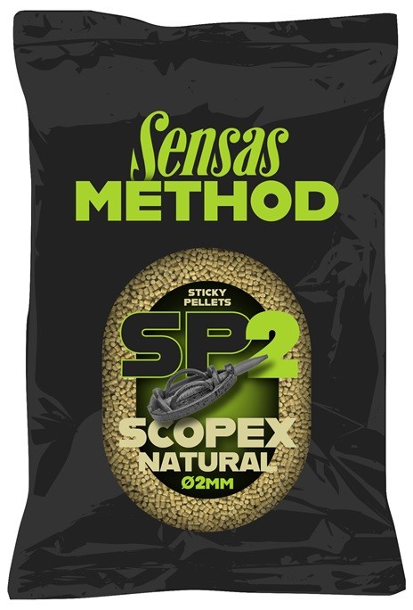 Pelety Sensas Sticky 2mm 650gr Scopex