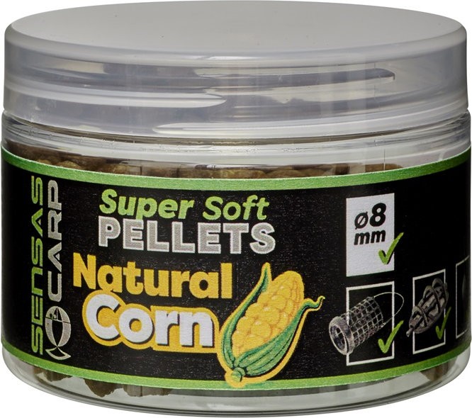 Pelety Sensas Super Soft Natural Corn 60gr