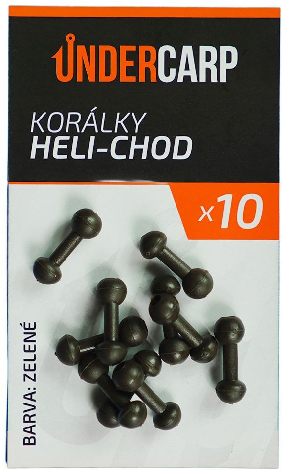 Perlice UnderCarp Heli-Chod zelene