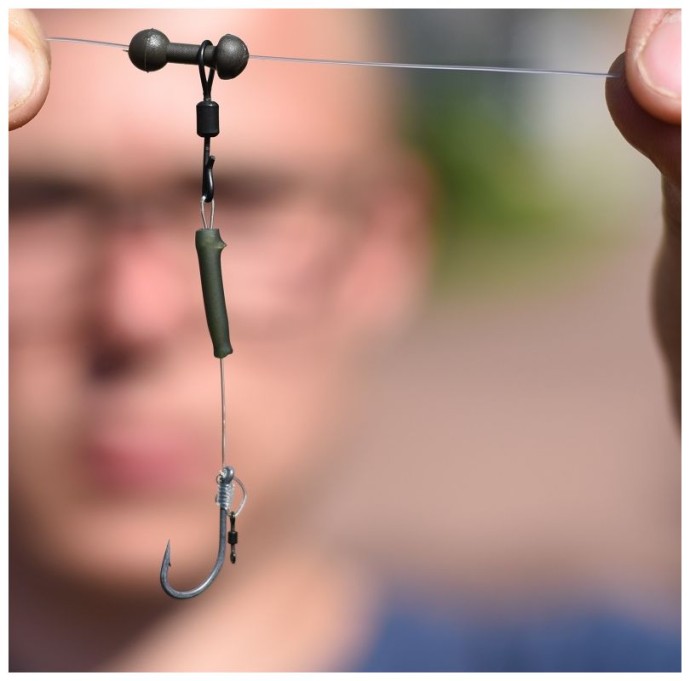 Perlice UnderCarp Heli-Chod zelene