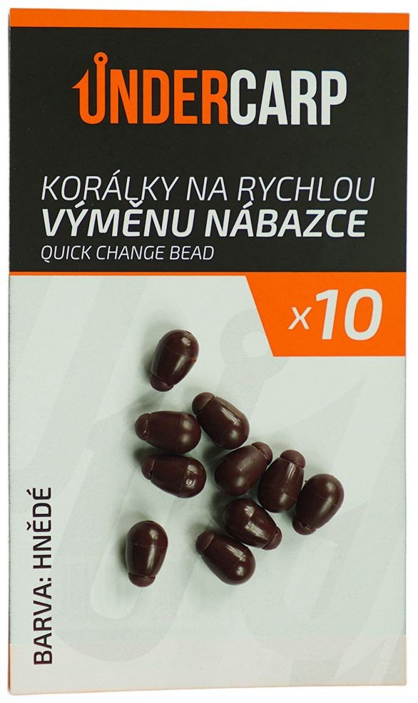 Perlice UnderCarp Quick Change Beads smeđe
