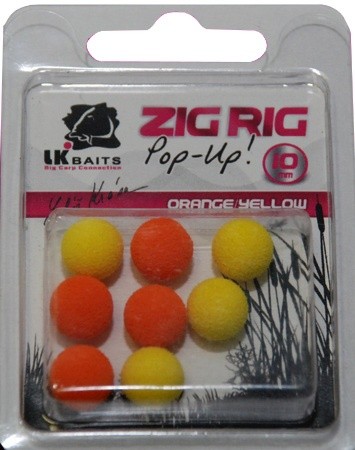 Pjenaste plutajuće Boilies LK Baits ZIG RIG Pop-Up 10mm