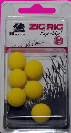 Pjenaste plutajuće Boilies LK Baits ZIG RIG Pop-Up 14mm