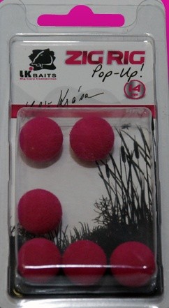 Pjenaste plutajuće Boilies LK Baits ZIG RIG Pop-Up 14mm