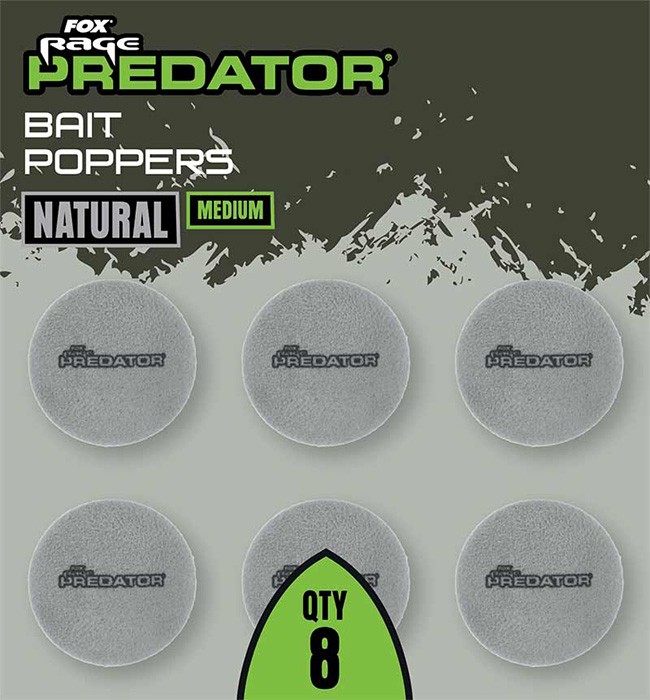 Pjenasti Popper Rage Predator Bait Poppers Natural