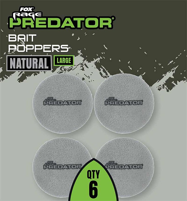 Pjenasti Popper Rage Predator Bait Poppers Natural