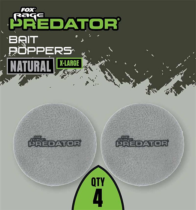 Pjenasti Popper Rage Predator Bait Poppers Natural