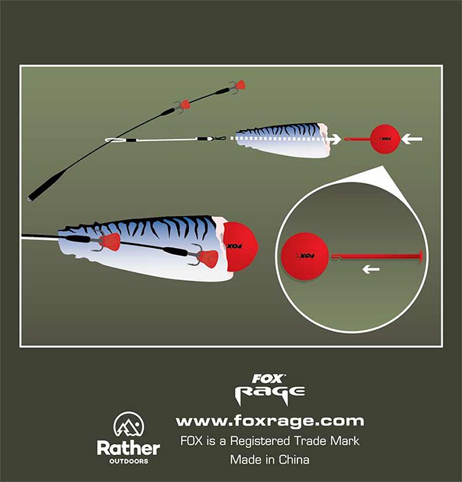 Pjenasti Popper Rage Predator Bait Poppers Natural