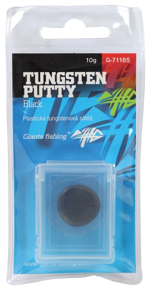 Plastično Olovo Giants Fishing Tungsten Putty Black