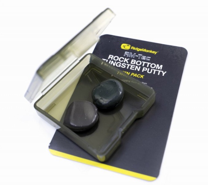 Plastično Olovo RidgeMonkey Rock Bottom Tungsten Putty Camo Duo