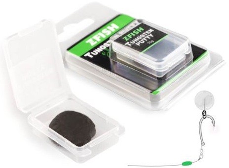 Plastično Olovo Zfish Tungsten Putty Black 15gr