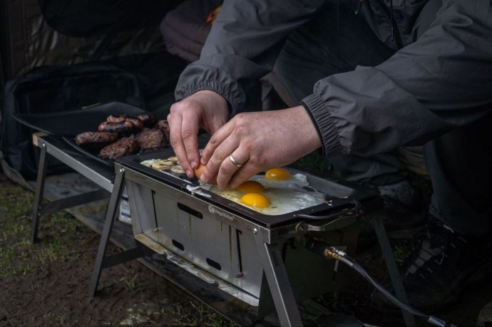Plata za roštilj RidgeMonkey Grilla BBQ Hotplate