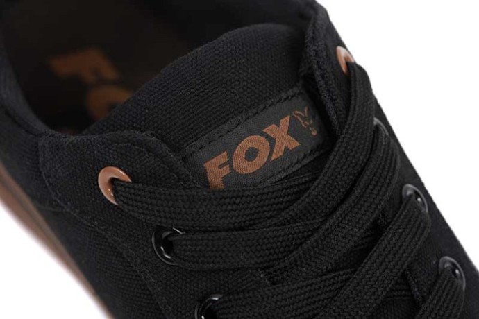 Platnene Čizme Fox Black Canvas Shoe
