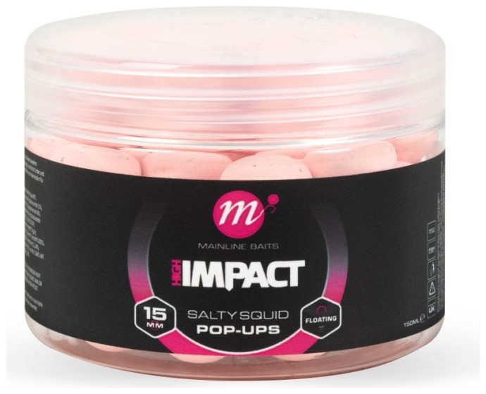 Plávajúce Boilie Mainline Hi Impact Pop-Up 15mm 150ml