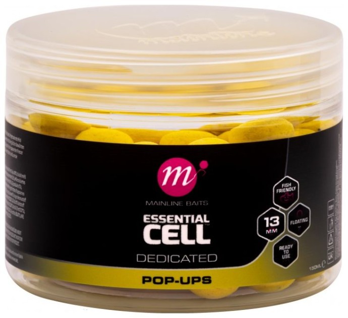 Plávajúce Boilie Mainline ISO Fish Pop-Ups 13mm 150ml
