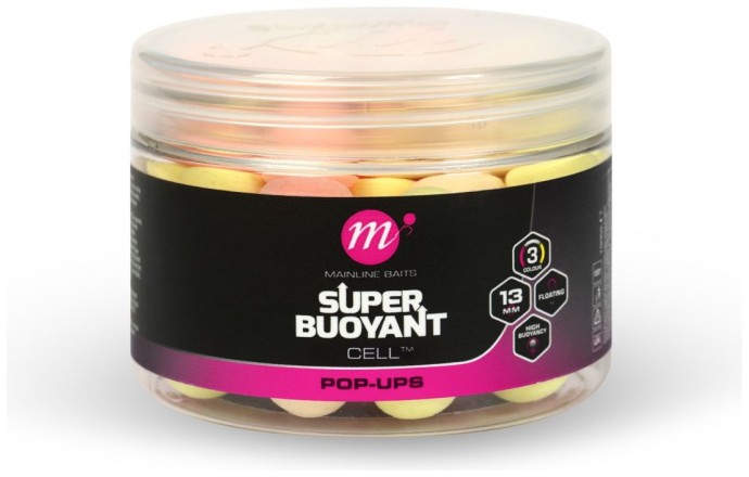 Plávajúce Boilie Mainline Super Buoyant Pop-Ups 13mm