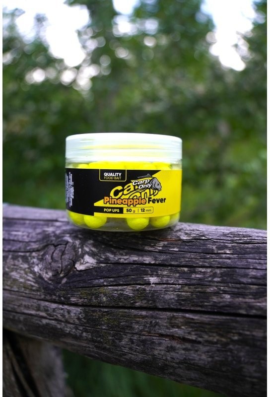 Plávajúce Boilies Carp Only Hi-Visual Pineapple Fever Pop-Up 80gr