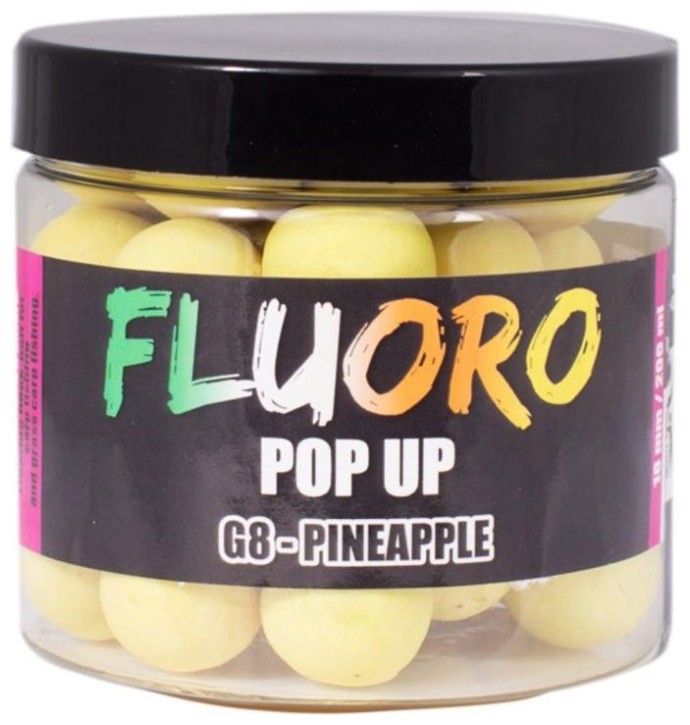 Plávajúce Boilies LK Baits Fluoro Pop-Up G8 Pineapple 24mm
