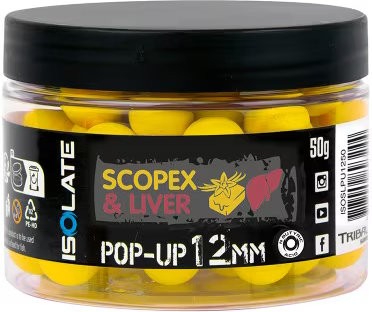 Plávajúce Bolies Shimano Bait Isolate Pop-Up Scopex Liver