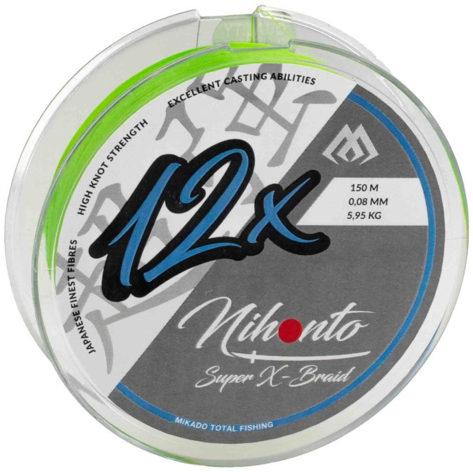 Pletena Šnjura Mikado Nihonto Super X-Braid Fluo 150m