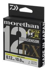 Pletena Šňura Daiwa Morethan Durasensor 12 Braid EX+Si3 Limeta Zelena 200m