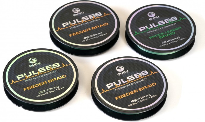 Pletená Šnúra Guru Pulse-9 Braid 150m