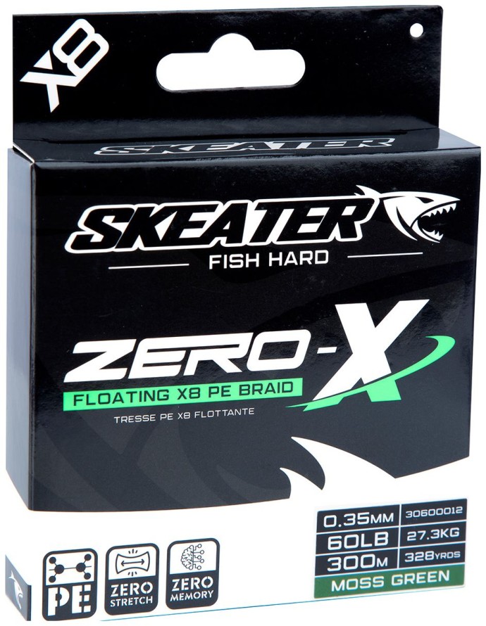 Pletená Šňůra Skeater Zero-X 8Braid MG Floating 300m