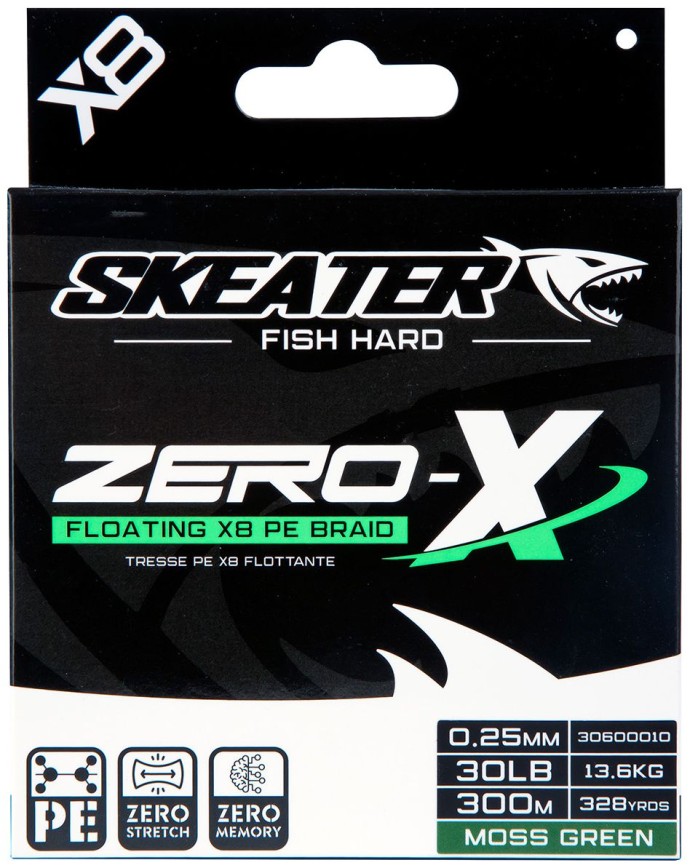 Pletená Šňůra Skeater Zero-X 8Braid MG Floating 300m