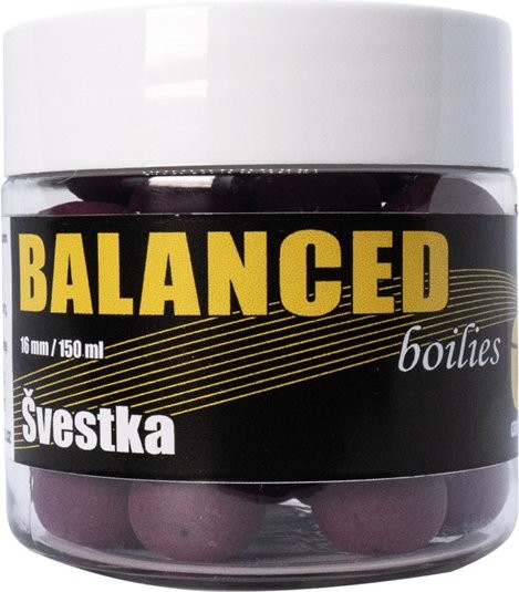 Plovajući Boilies Carp Inferno Balanced Boilie 150 ml Šljiva