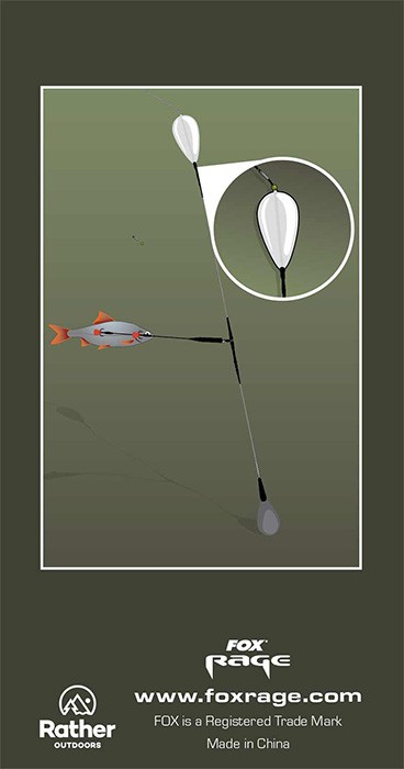 Plovak Rage Predator Paternoster Sunk Floats