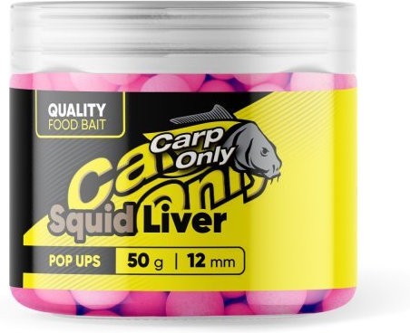 Plovoucí Boilie Carp Only Hi-Visual Squid Liver Pop-Up 80gr
