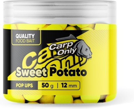 Plovoucí Boilie Carp Only Hi-Visual Sweet Potato Pop Up 80gr