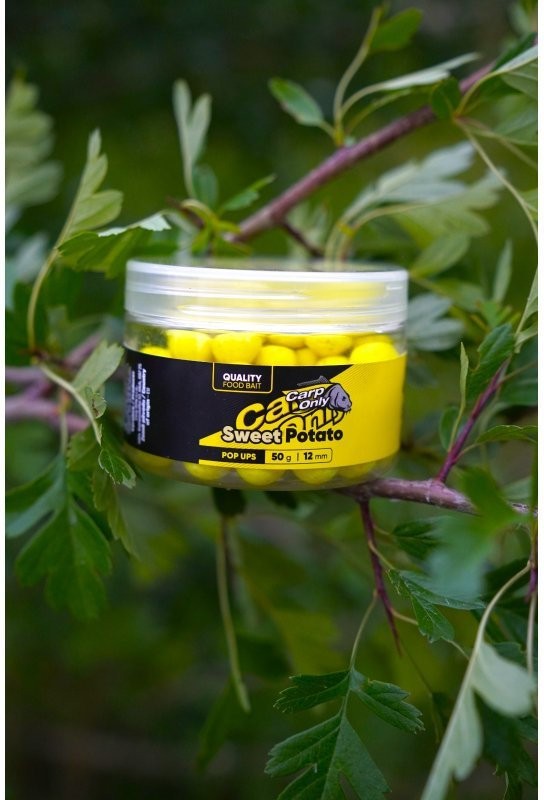 Plovoucí Boilie Carp Only Hi-Visual Sweet Potato Pop Up 80gr