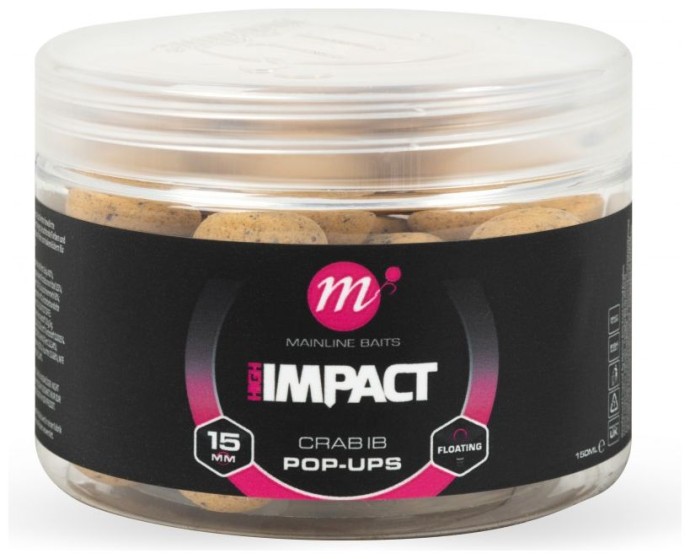 Plovoucí Boilie Mainline Hi Impact Pop-Up 15mm 150ml