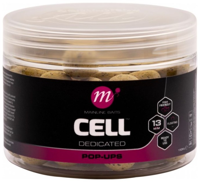 Plovoucí Boilie Mainline ISO Fish Pop-Ups 13mm 150ml
