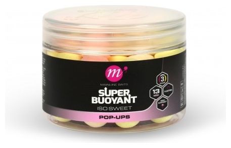Plovuće Boilie Mainline ISO Sweet Super Buoyant Pop-Ups 13mm Pink, Yellow, White